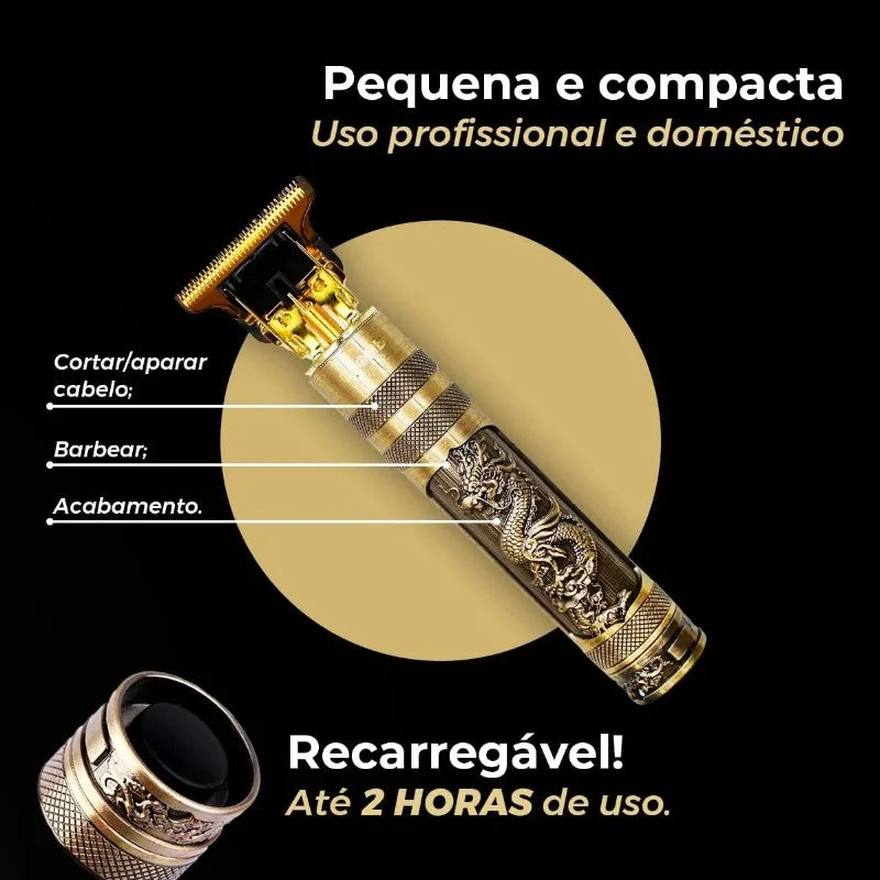 Máquina Elétrica De Cortar Cabelo & Barba Masculino