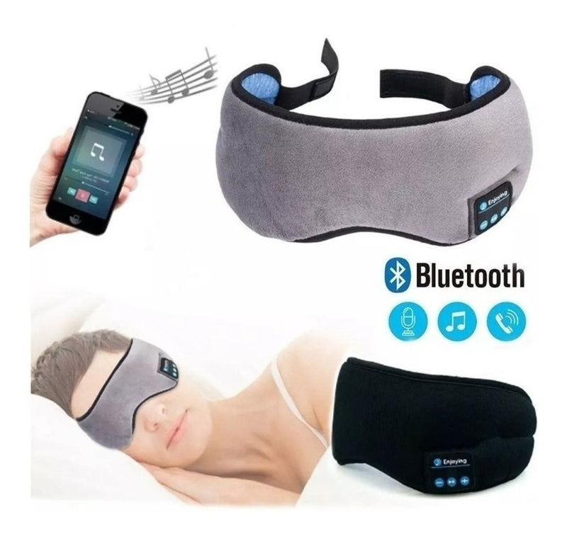 Tapa Olho Máscara De Dormir & Fone De Ouvido Bluetooth