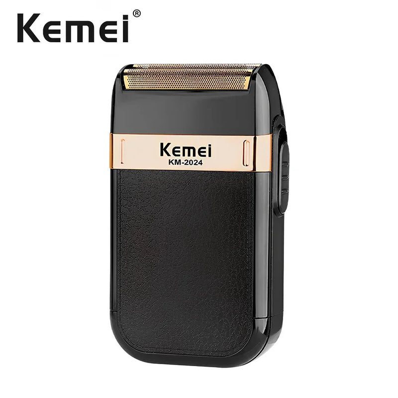 Barbeador Elétrico Shaver Kemei Recarregável KM-2024