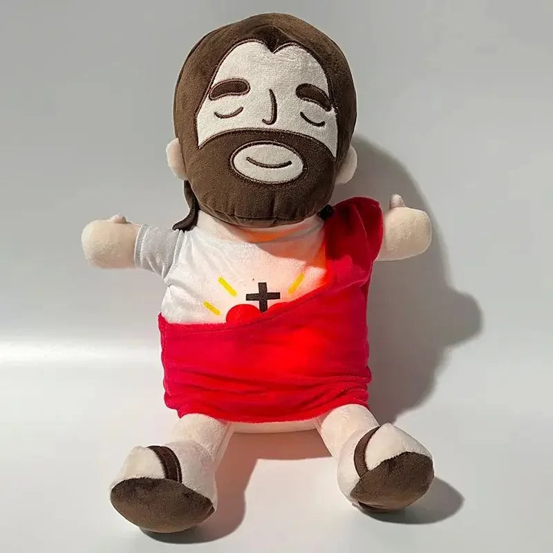 Jesus Soninho Pelúcia Que Abraça Com Fé & Acalma A Alma