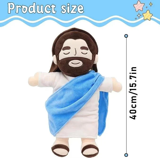 Jesus Soninho Pelúcia Que Abraça Com Fé & Acalma A Alma