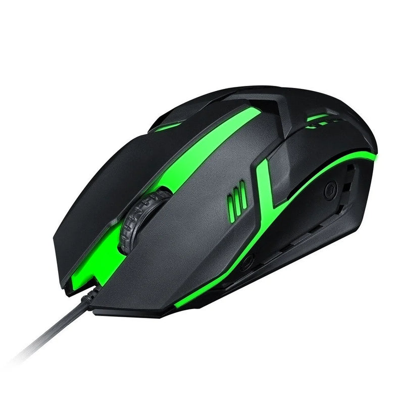 Mouse Gamer Com Fio USB LED RGB