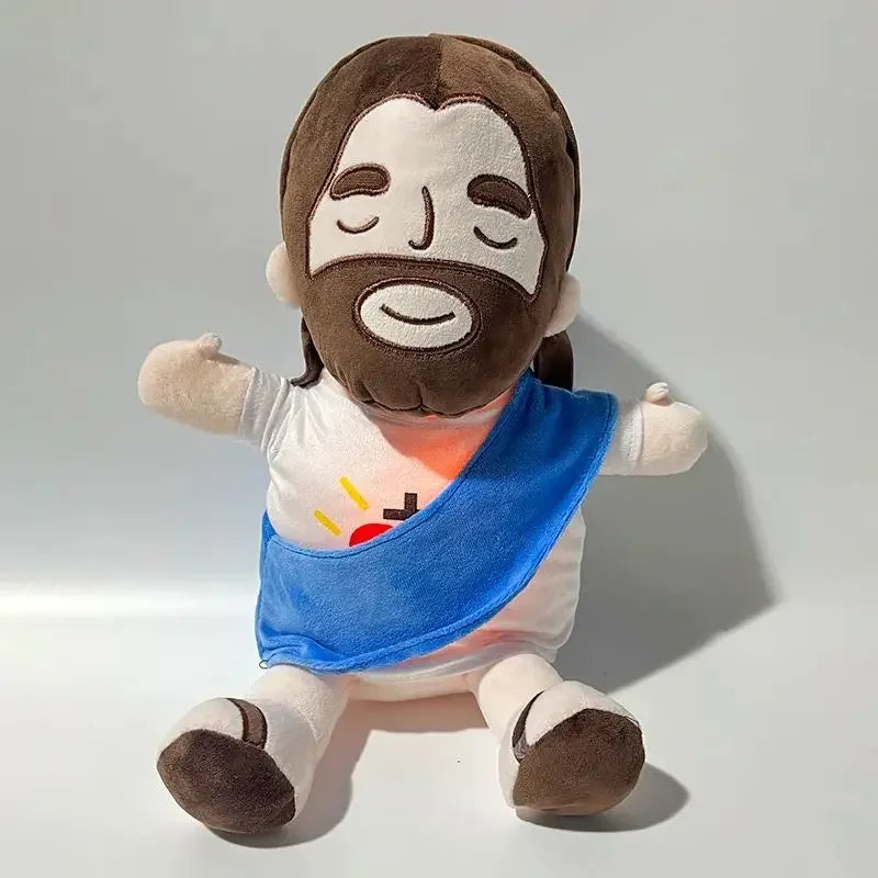 Jesus Soninho Pelúcia Que Abraça Com Fé & Acalma A Alma