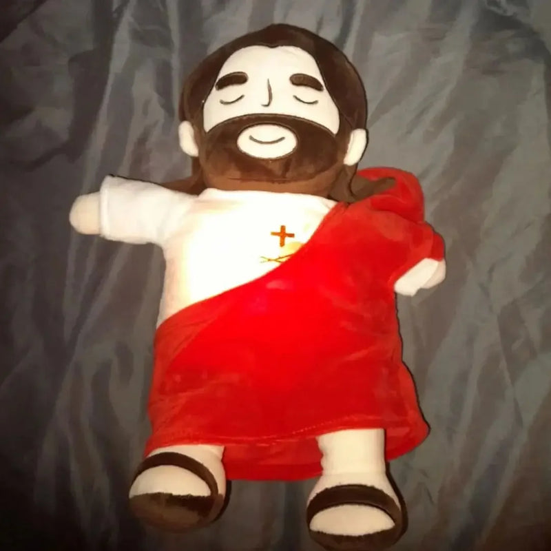 Jesus Soninho Pelúcia Que Abraça Com Fé & Acalma A Alma